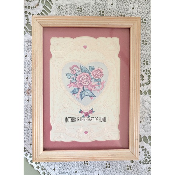 Peaceful Family Products Other - Vintage Mother Wall Decor | Mothers Day Gift | Framed Art